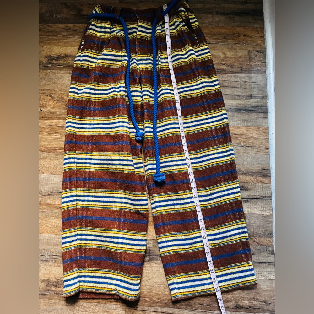 Free People Plaid Cotton Pants - Picture 12 of 14